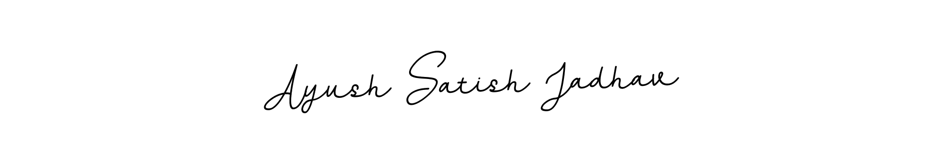 BallpointsItalic-DORy9 is a professional signature style that is perfect for those who want to add a touch of class to their signature. It is also a great choice for those who want to make their signature more unique. Get Ayush Satish Jadhav name to fancy signature for free. Ayush Satish Jadhav signature style 11 images and pictures png