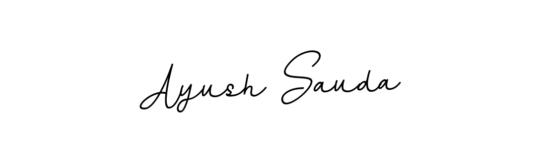 Design your own signature with our free online signature maker. With this signature software, you can create a handwritten (BallpointsItalic-DORy9) signature for name Ayush Sauda. Ayush Sauda signature style 11 images and pictures png