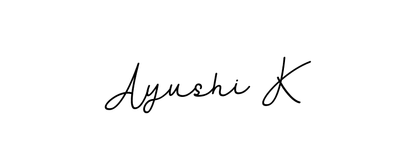 Make a short Ayushi K signature style. Manage your documents anywhere anytime using BallpointsItalic-DORy9. Create and add eSignatures, submit forms, share and send files easily. Ayushi K signature style 11 images and pictures png