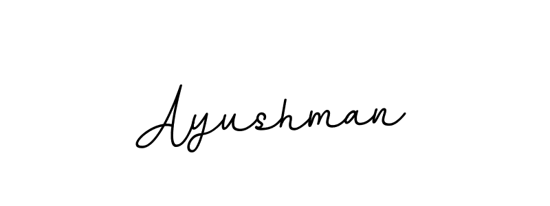 How to make Ayushman signature? BallpointsItalic-DORy9 is a professional autograph style. Create handwritten signature for Ayushman name. Ayushman signature style 11 images and pictures png