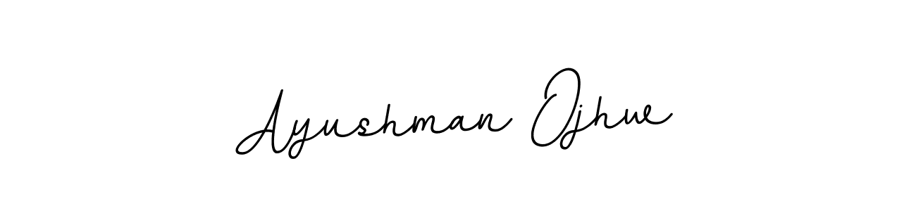 How to make Ayushman Ojhw signature? BallpointsItalic-DORy9 is a professional autograph style. Create handwritten signature for Ayushman Ojhw name. Ayushman Ojhw signature style 11 images and pictures png