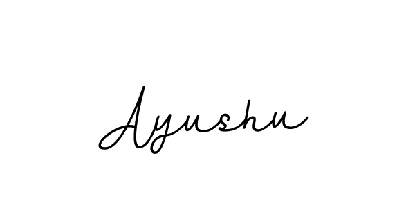 How to make Ayushu name signature. Use BallpointsItalic-DORy9 style for creating short signs online. This is the latest handwritten sign. Ayushu signature style 11 images and pictures png