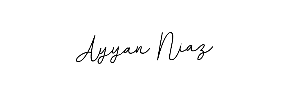 You can use this online signature creator to create a handwritten signature for the name Ayyan Niaz. This is the best online autograph maker. Ayyan Niaz signature style 11 images and pictures png