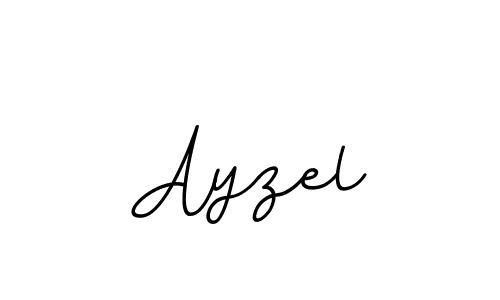 Create a beautiful signature design for name Ayzel. With this signature (BallpointsItalic-DORy9) fonts, you can make a handwritten signature for free. Ayzel signature style 11 images and pictures png