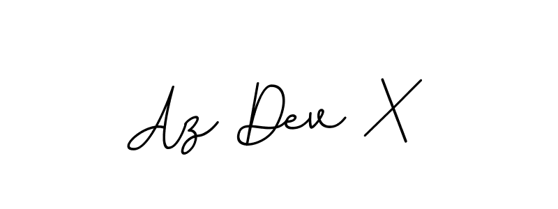 Design your own signature with our free online signature maker. With this signature software, you can create a handwritten (BallpointsItalic-DORy9) signature for name Az Dev X. Az Dev X signature style 11 images and pictures png