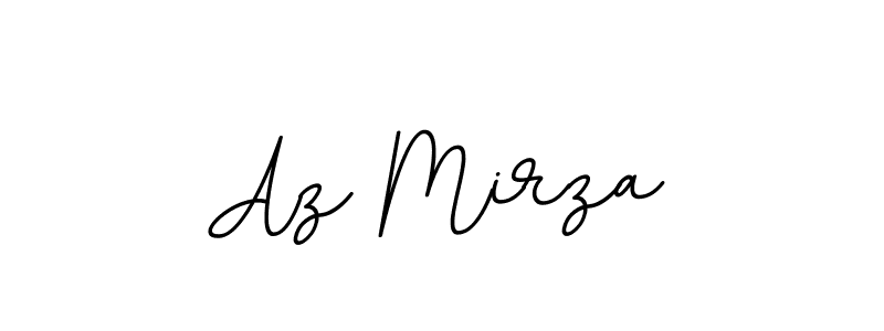 Make a beautiful signature design for name Az Mirza. With this signature (BallpointsItalic-DORy9) style, you can create a handwritten signature for free. Az Mirza signature style 11 images and pictures png