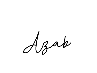 Azab stylish signature style. Best Handwritten Sign (BallpointsItalic-DORy9) for my name. Handwritten Signature Collection Ideas for my name Azab. Azab signature style 11 images and pictures png