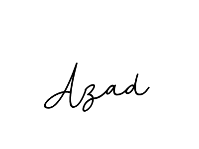 Make a beautiful signature design for name Azad. With this signature (BallpointsItalic-DORy9) style, you can create a handwritten signature for free. Azad signature style 11 images and pictures png