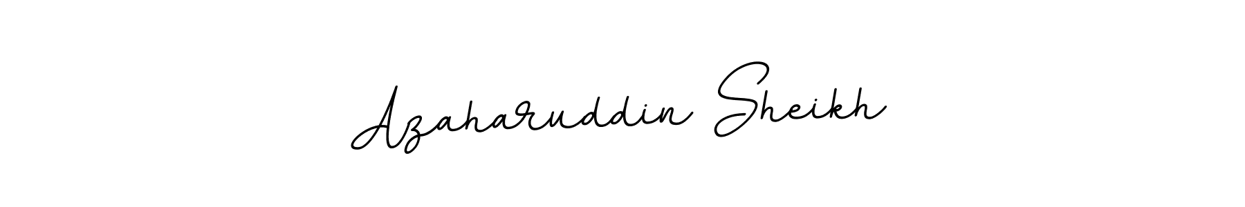 Make a beautiful signature design for name Azaharuddin Sheikh. Use this online signature maker to create a handwritten signature for free. Azaharuddin Sheikh signature style 11 images and pictures png