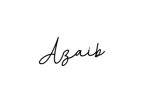 Design your own signature with our free online signature maker. With this signature software, you can create a handwritten (BallpointsItalic-DORy9) signature for name Azaib. Azaib signature style 11 images and pictures png