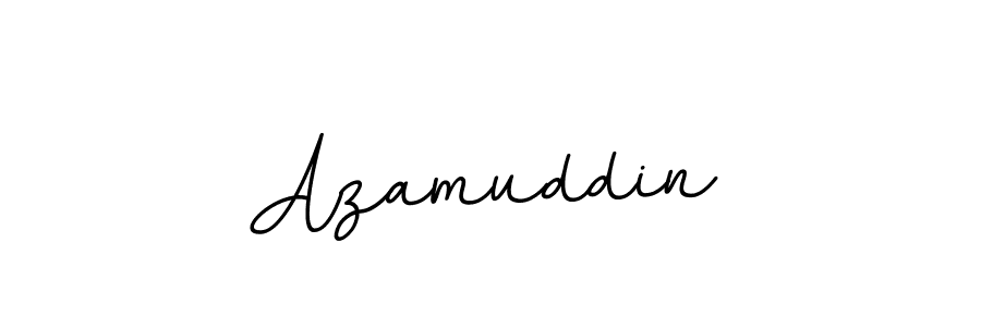 The best way (BallpointsItalic-DORy9) to make a short signature is to pick only two or three words in your name. The name Azamuddin include a total of six letters. For converting this name. Azamuddin signature style 11 images and pictures png
