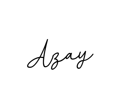 Design your own signature with our free online signature maker. With this signature software, you can create a handwritten (BallpointsItalic-DORy9) signature for name Azay. Azay signature style 11 images and pictures png