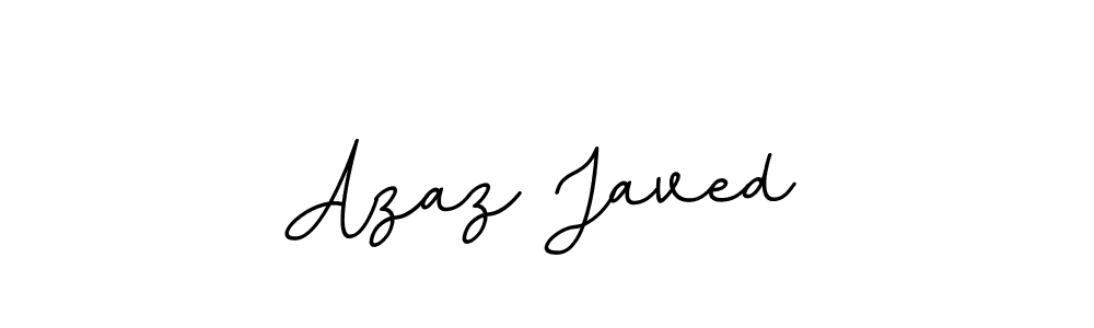 This is the best signature style for the Azaz Javed name. Also you like these signature font (BallpointsItalic-DORy9). Mix name signature. Azaz Javed signature style 11 images and pictures png