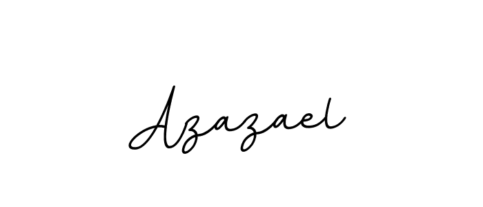 How to make Azazael name signature. Use BallpointsItalic-DORy9 style for creating short signs online. This is the latest handwritten sign. Azazael signature style 11 images and pictures png