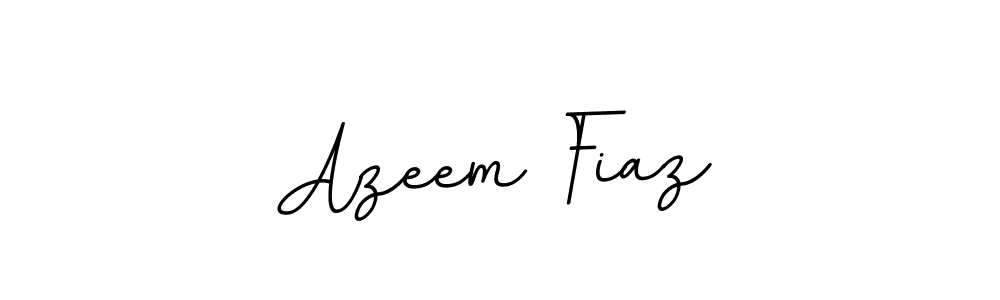 Create a beautiful signature design for name Azeem Fiaz. With this signature (BallpointsItalic-DORy9) fonts, you can make a handwritten signature for free. Azeem Fiaz signature style 11 images and pictures png