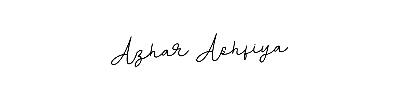 Also You can easily find your signature by using the search form. We will create Azhar Ashfiya name handwritten signature images for you free of cost using BallpointsItalic-DORy9 sign style. Azhar Ashfiya signature style 11 images and pictures png