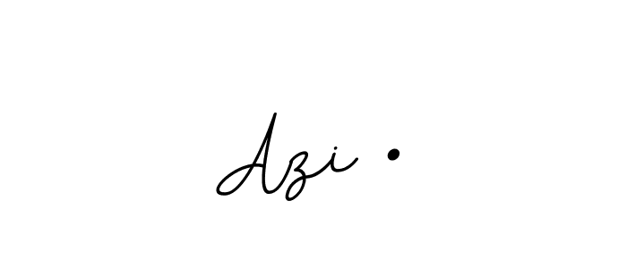 Use a signature maker to create a handwritten signature online. With this signature software, you can design (BallpointsItalic-DORy9) your own signature for name Azi •. Azi • signature style 11 images and pictures png