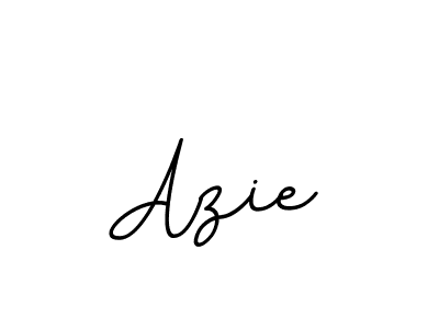 You should practise on your own different ways (BallpointsItalic-DORy9) to write your name (Azie) in signature. don't let someone else do it for you. Azie signature style 11 images and pictures png