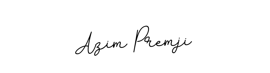 Use a signature maker to create a handwritten signature online. With this signature software, you can design (BallpointsItalic-DORy9) your own signature for name Azim Premji. Azim Premji signature style 11 images and pictures png