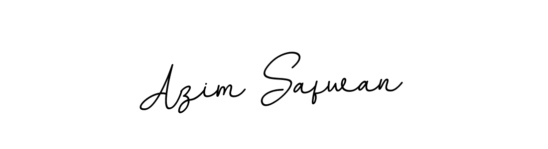 Use a signature maker to create a handwritten signature online. With this signature software, you can design (BallpointsItalic-DORy9) your own signature for name Azim Safwan. Azim Safwan signature style 11 images and pictures png