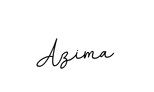 Use a signature maker to create a handwritten signature online. With this signature software, you can design (BallpointsItalic-DORy9) your own signature for name Azima. Azima signature style 11 images and pictures png