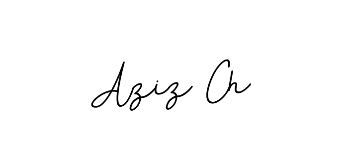 You should practise on your own different ways (BallpointsItalic-DORy9) to write your name (Aziz Ch) in signature. don't let someone else do it for you. Aziz Ch signature style 11 images and pictures png