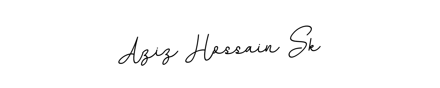 Aziz Hossain Sk stylish signature style. Best Handwritten Sign (BallpointsItalic-DORy9) for my name. Handwritten Signature Collection Ideas for my name Aziz Hossain Sk. Aziz Hossain Sk signature style 11 images and pictures png