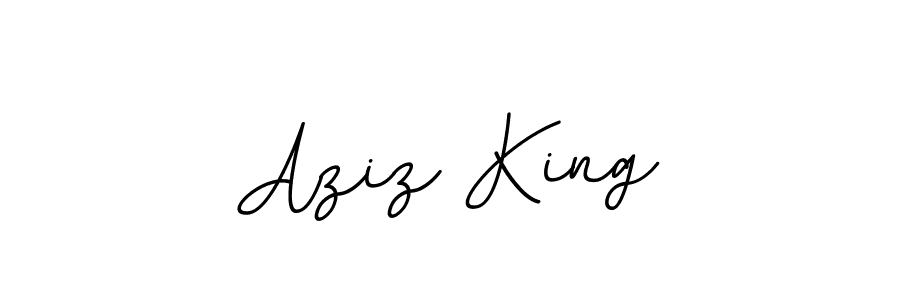It looks lik you need a new signature style for name Aziz King. Design unique handwritten (BallpointsItalic-DORy9) signature with our free signature maker in just a few clicks. Aziz King signature style 11 images and pictures png