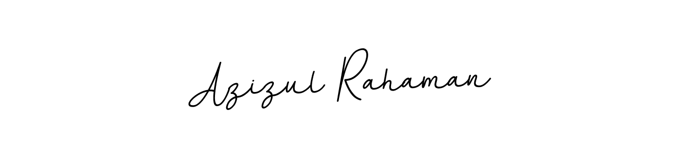 Use a signature maker to create a handwritten signature online. With this signature software, you can design (BallpointsItalic-DORy9) your own signature for name Azizul Rahaman. Azizul Rahaman signature style 11 images and pictures png