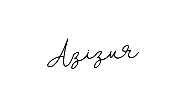How to make Azizur name signature. Use BallpointsItalic-DORy9 style for creating short signs online. This is the latest handwritten sign. Azizur signature style 11 images and pictures png