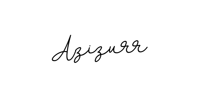 Use a signature maker to create a handwritten signature online. With this signature software, you can design (BallpointsItalic-DORy9) your own signature for name Azizurr. Azizurr signature style 11 images and pictures png