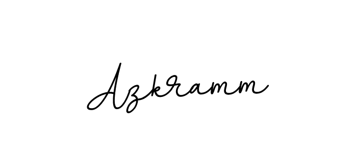 How to make Azkramm name signature. Use BallpointsItalic-DORy9 style for creating short signs online. This is the latest handwritten sign. Azkramm signature style 11 images and pictures png