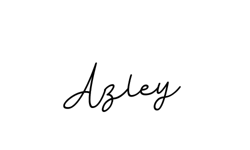 You should practise on your own different ways (BallpointsItalic-DORy9) to write your name (Azley) in signature. don't let someone else do it for you. Azley signature style 11 images and pictures png