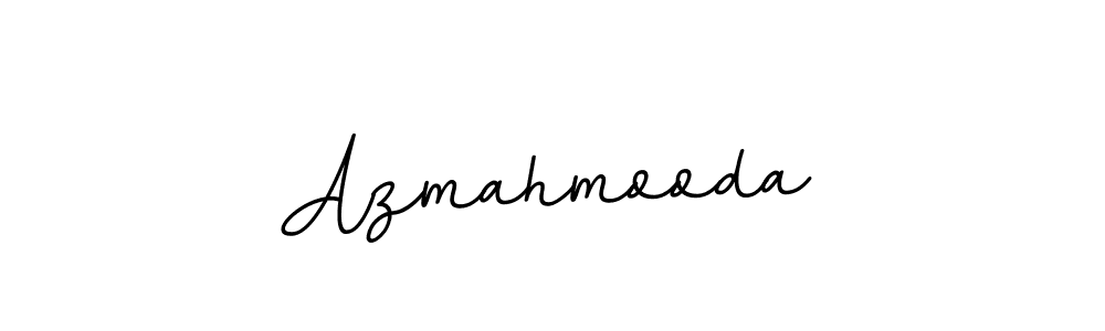 The best way (BallpointsItalic-DORy9) to make a short signature is to pick only two or three words in your name. The name Azmahmooda include a total of six letters. For converting this name. Azmahmooda signature style 11 images and pictures png