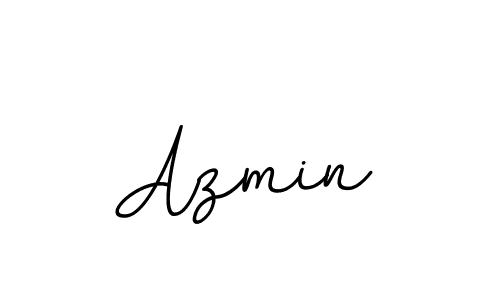 How to make Azmin name signature. Use BallpointsItalic-DORy9 style for creating short signs online. This is the latest handwritten sign. Azmin signature style 11 images and pictures png