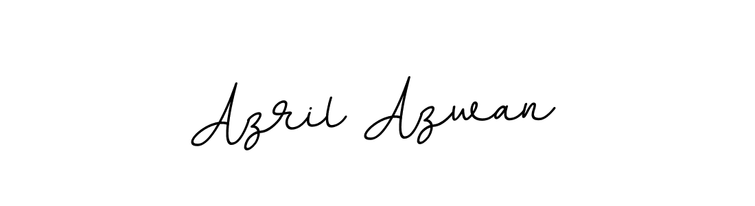 You should practise on your own different ways (BallpointsItalic-DORy9) to write your name (Azril Azwan) in signature. don't let someone else do it for you. Azril Azwan signature style 11 images and pictures png