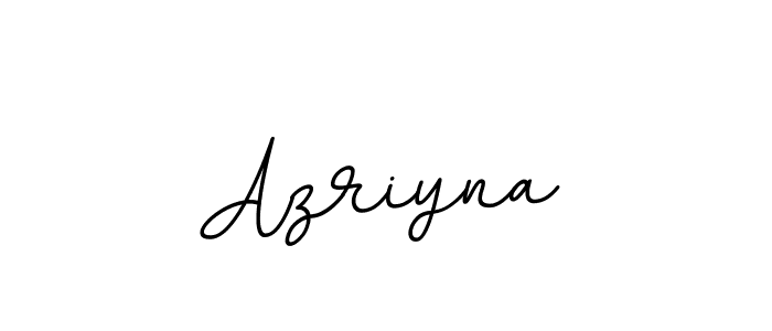 Also we have Azriyna name is the best signature style. Create professional handwritten signature collection using BallpointsItalic-DORy9 autograph style. Azriyna signature style 11 images and pictures png