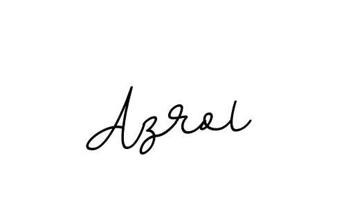 Design your own signature with our free online signature maker. With this signature software, you can create a handwritten (BallpointsItalic-DORy9) signature for name Azrol. Azrol signature style 11 images and pictures png