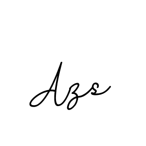 Design your own signature with our free online signature maker. With this signature software, you can create a handwritten (BallpointsItalic-DORy9) signature for name Azs. Azs signature style 11 images and pictures png