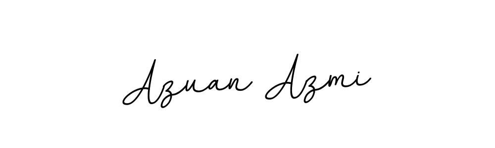 Use a signature maker to create a handwritten signature online. With this signature software, you can design (BallpointsItalic-DORy9) your own signature for name Azuan Azmi. Azuan Azmi signature style 11 images and pictures png