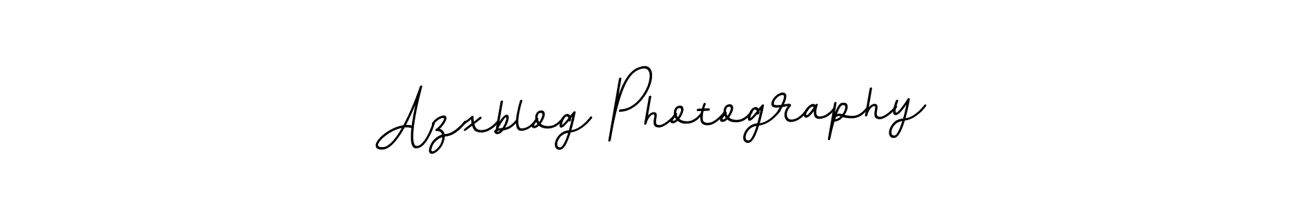 Use a signature maker to create a handwritten signature online. With this signature software, you can design (BallpointsItalic-DORy9) your own signature for name Azxblog Photography. Azxblog Photography signature style 11 images and pictures png