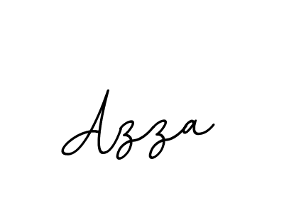 Create a beautiful signature design for name Azza. With this signature (BallpointsItalic-DORy9) fonts, you can make a handwritten signature for free. Azza signature style 11 images and pictures png