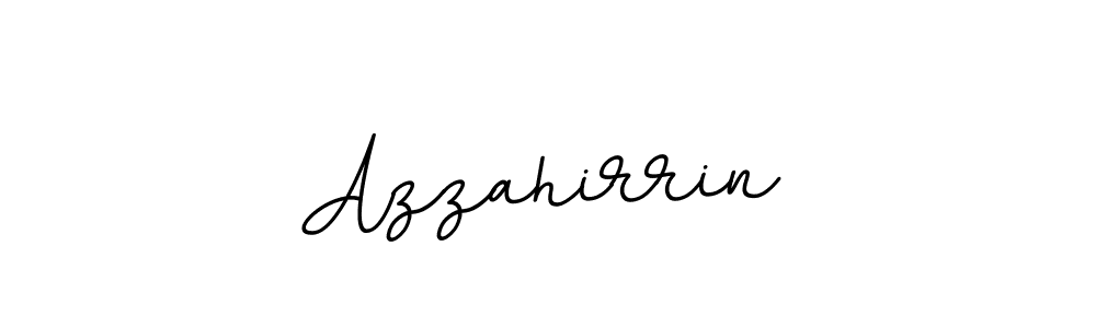 How to make Azzahirrin name signature. Use BallpointsItalic-DORy9 style for creating short signs online. This is the latest handwritten sign. Azzahirrin signature style 11 images and pictures png