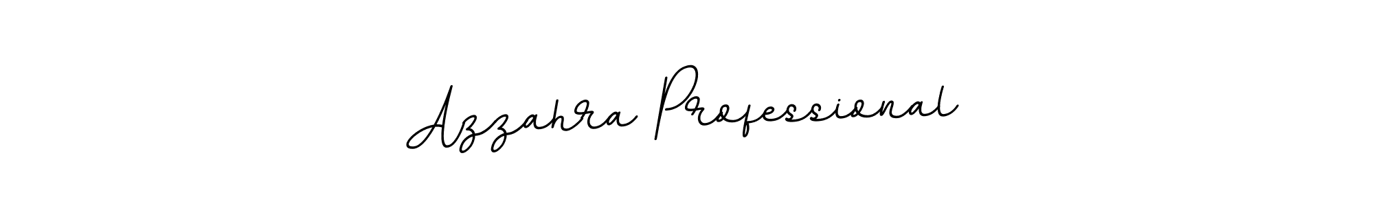 How to make Azzahra Professional name signature. Use BallpointsItalic-DORy9 style for creating short signs online. This is the latest handwritten sign. Azzahra Professional signature style 11 images and pictures png