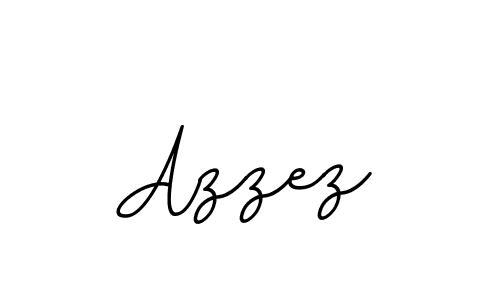 Make a beautiful signature design for name Azzez. With this signature (BallpointsItalic-DORy9) style, you can create a handwritten signature for free. Azzez signature style 11 images and pictures png