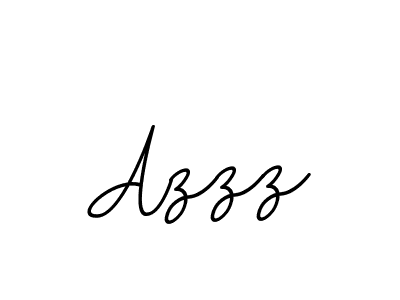 Use a signature maker to create a handwritten signature online. With this signature software, you can design (BallpointsItalic-DORy9) your own signature for name Azzz. Azzz signature style 11 images and pictures png