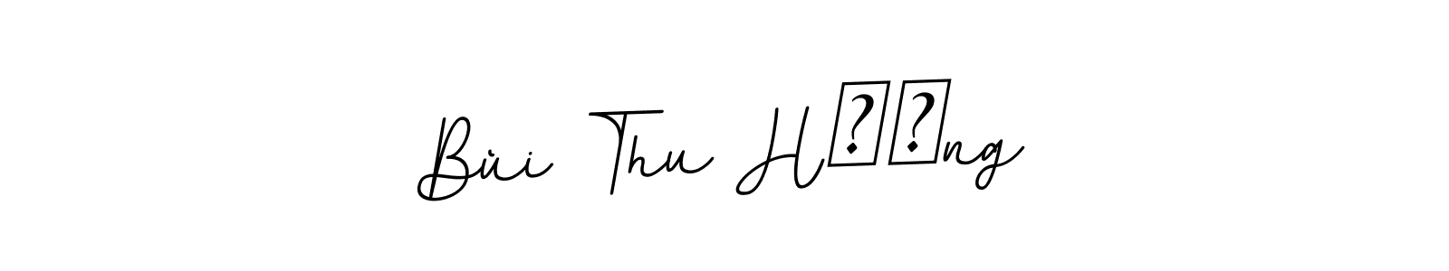 Similarly BallpointsItalic-DORy9 is the best handwritten signature design. Signature creator online .You can use it as an online autograph creator for name Bùi Thu Hương. Bùi Thu Hương signature style 11 images and pictures png