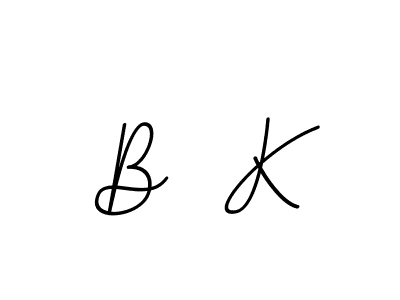 This is the best signature style for the B  K name. Also you like these signature font (BallpointsItalic-DORy9). Mix name signature. B  K signature style 11 images and pictures png
