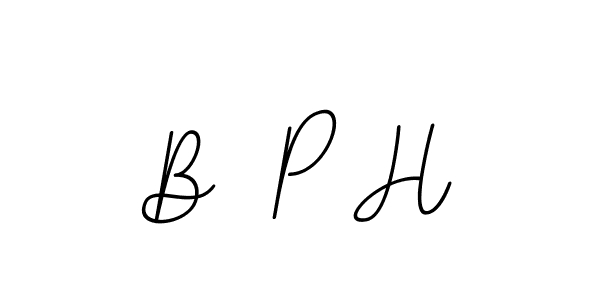 B  P H stylish signature style. Best Handwritten Sign (BallpointsItalic-DORy9) for my name. Handwritten Signature Collection Ideas for my name B  P H. B  P H signature style 11 images and pictures png