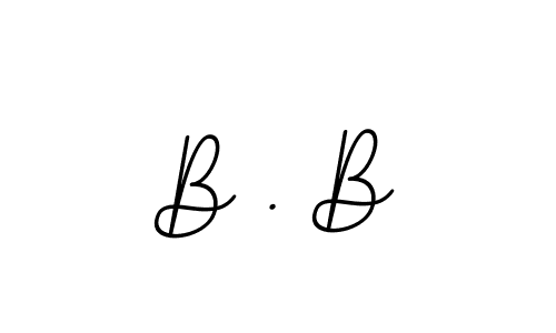 Design your own signature with our free online signature maker. With this signature software, you can create a handwritten (BallpointsItalic-DORy9) signature for name B . B. B . B signature style 11 images and pictures png
